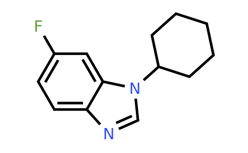 1-Cyclohexyl-6-fluoro-1H-benzimidazole