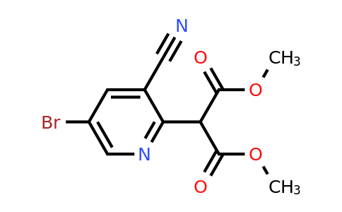 Dimethyl 2-(5-bromo-3-cyanopyridin-2-yl)malonate