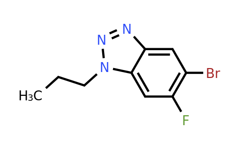 1365271-97-1 | 5-Bromo-6-fluoro-1-propylbenzotriazole