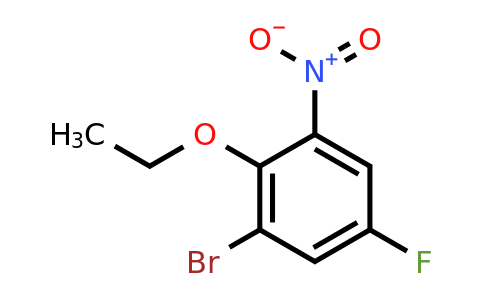 1365272-21-4 | 1-Bromo-2-ethoxy-5-fluoro-3-nitrobenzene