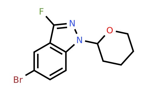 1365889-96-8 | 5-Bromo-3-fluoro-1-(tetrahydro-2H-pyran-2-yl)-1H-indazole