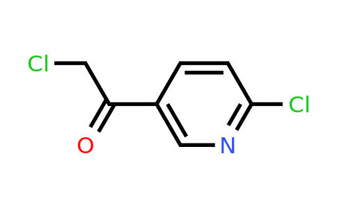 136592-00-2 | 2-Chloro-1-(6-chloropyridin-3-yl)ethanone