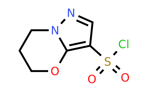 1365941-51-0 | 5h,6h,7h-Pyrazolo[3,2-b][1,3]oxazine-3-sulfonyl chloride