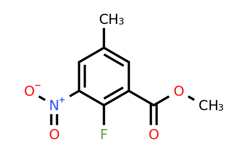 1365988-42-6 | Methyl 2-fluoro-5-methyl-3-nitrobenzoate