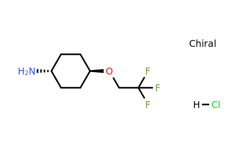 1366664-48-3 | trans-4-(2,2,2-Trifluoro-ethoxy)-cyclohexylamine hydrochloride