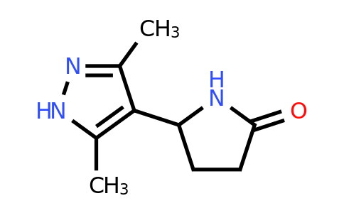 5-(3,5-Dimethyl-1H-pyrazol-4-yl)pyrrolidin-2-one