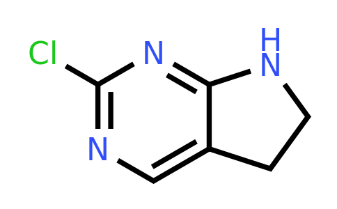 1367986-07-9 | 2-Chloro-6,7-dihydro-5H-pyrrolo[2,3-d]pyrimidine