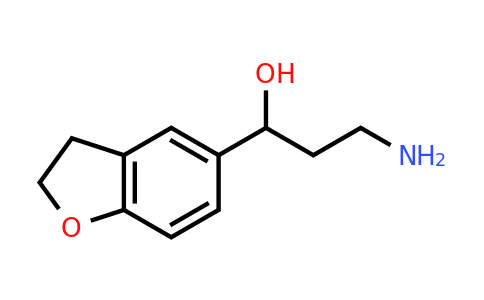1368312-89-3 | 3-Amino-1-(2,3-dihydrobenzofuran-5-yl)propan-1-ol