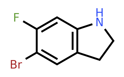 1368323-85-6 | 5-Bromo-6-fluoroindoline