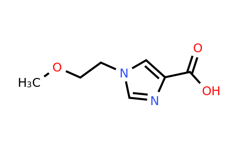 1368855-13-3 | 1-(2-Methoxyethyl)-1H-imidazole-4-carboxylic acid