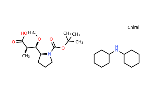 1369427-40-6 | Dicyclohexylamine (2R,3R)-3-((S)-1-(tert-butoxycarbonyl)pyrrolidin-2-yl)-3-methoxy-2-methylpropanoate