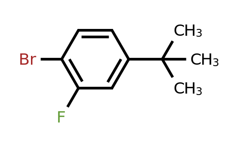 1369829-80-0 | 1-Bromo-4-(tert-butyl)-2-fluorobenzene