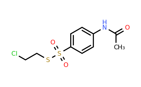 S-(2-chloroethyl) 4-acetamidobenzenesulfonothioate