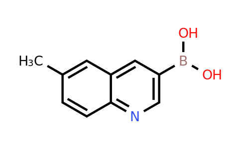 1370040-78-0 | (6-Methylquinolin-3-yl)boronic acid