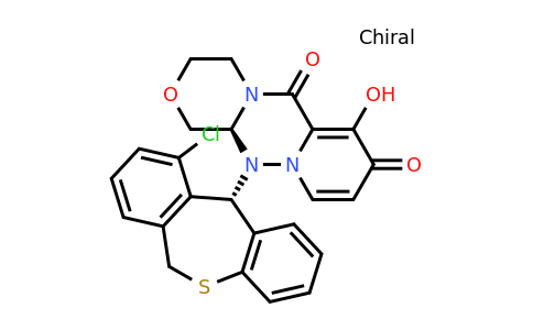 1370244-54-4 | (S)-12-((R)-10-Chloro-6,11-dihydrodibenzo[b,e]thiepin-11-yl)-7-hydroxy-3,4,12,12a-tetrahydro-1H-[1,4]oxazino[3,4-c]pyrido[2,1-f][1,2,4]triazine-6,8-dione