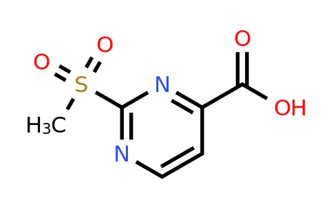 1370411-46-3 | 2-(Methylsulfonyl)-4-pyrimidinecarboxylic acid