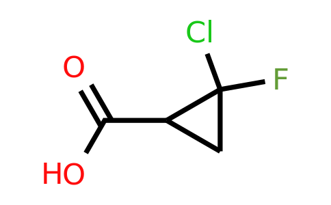 137081-42-6 | 2-Chloro-2-fluorocyclopropanecarboxylic acid