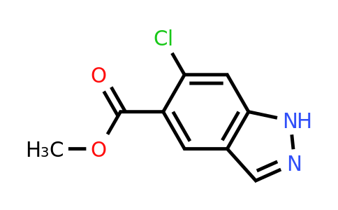 1372629-24-7 | 6-Chloro-1H-indazole-5-carboxylic acid methyl ester