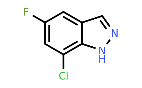 1373223-64-3 | 7-Chloro-5-fluoro-1H-indazole