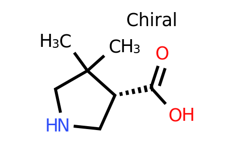 1373232-20-2 | (3S)-4,4-Dimethyl-pyrrolidine-3-carboxylic acid
