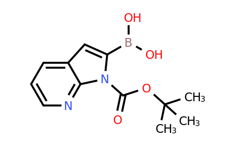 {1-[(tert-Butoxy)carbonyl]-1H-pyrrolo[2,3-b]pyridin-2-yl}boronic acid