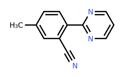 1373917-20-4 | 5-Methyl-2-(pyrimidin-2-yl)benzonitrile