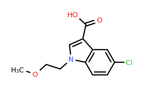 1374407-91-6 | 5-Chloro-1-(2-methoxyethyl)-1H-indole-3-carboxylic acid