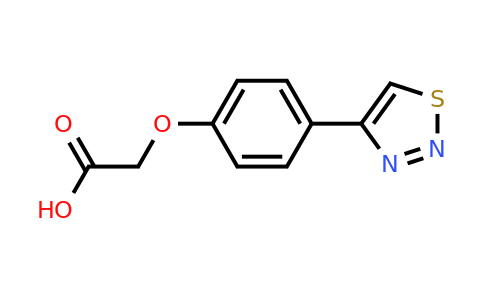1374408-13-5 | 2-(4-(1,2,3-Thiadiazol-4-yl)phenoxy)acetic acid