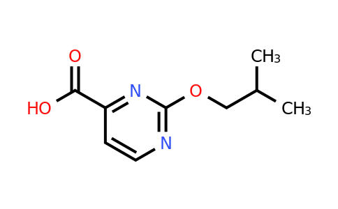 1374414-18-2 | 2-(2-methylpropoxy)pyrimidine-4-carboxylic acid