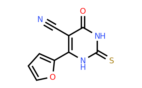 137446-90-3 | 6-(Furan-2-yl)-4-oxo-2-thioxo-1,2,3,4-tetrahydropyrimidine-5-carbonitrile