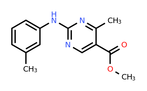 1374509-41-7 | Methyl 4-methyl-2-(m-tolylamino)pyrimidine-5-carboxylate