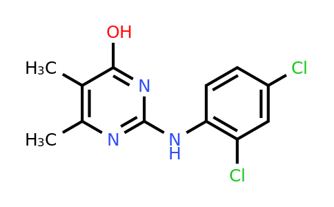 1374509-56-4 | 2-((2,4-Dichlorophenyl)amino)-5,6-dimethylpyrimidin-4-ol