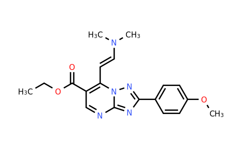 1374510-91-4 | Ethyl (E)-7-(2-(dimethylamino)vinyl)-2-(4-methoxyphenyl)-[1,2,4]triazolo[1,5-a]pyrimidine-6-carboxylate