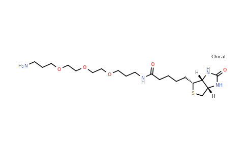 1374658-86-2 | rel-Biotin-PEG3-C3-NH2