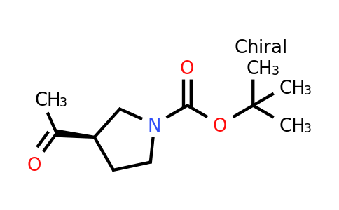 tert-Butyl (3R)-3-acetylpyrrolidine-1-carboxylate