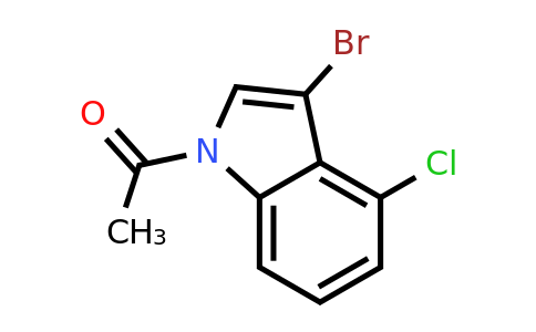 1375064-70-2 | 1-Acetyl-3-bromo-4-chloroindole
