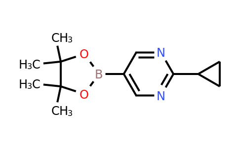 1375301-91-9 | 2-Cyclopropyl-5-(4,4,5,5-tetramethyl-1,3,2-dioxaborolan-2-yl)pyrimidine