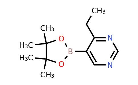 1375303-42-6 | 4-Ethyl-5-(4,4,5,5-tetramethyl-1,3,2-dioxaborolan-2-yl)pyrimidine