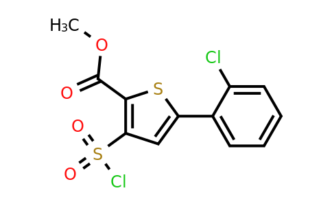 1375472-57-3 | Methyl 5-(2-chlorophenyl)-3-(chlorosulfonyl)thiophene-2-carboxylate