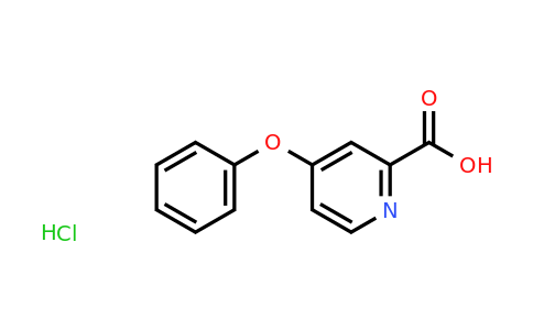 1375473-11-2 | 4-Phenoxypyridine-2-carboxylic acid hydrochloride