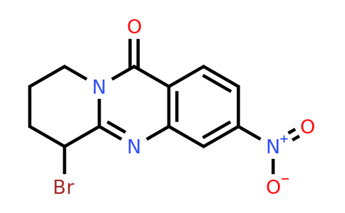 1375473-66-7 | 6-Bromo-3-nitro-6,7,8,9-tetrahydro-11h-pyrido[2,1-b]quinazolin-11-one