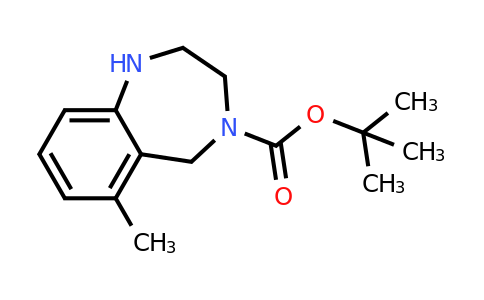 1375474-56-8 | Tert-butyl 6-methyl-2,3,4,5-tetrahydro-1h-1,4-benzodiazepine-4-carboxylate