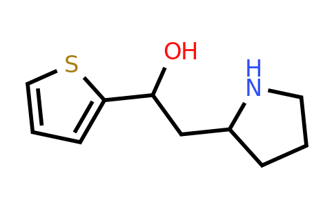 1375911-54-8 | 2-(Pyrrolidin-2-yl)-1-(thiophen-2-yl)ethan-1-ol
