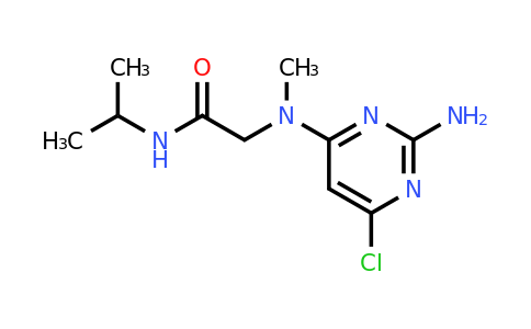 1376004-99-7 | 2-((2-Amino-6-chloropyrimidin-4-yl)(methyl)amino)-N-isopropylacetamide