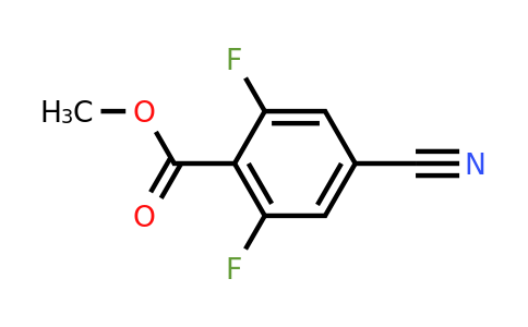 1376259-20-9 | Methyl 4-cyano-2,6-difluorobenzoate