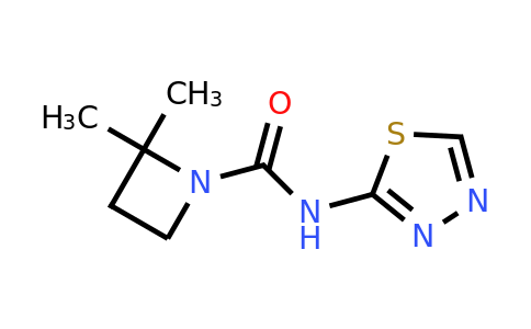 1376282-05-1 | 2,2-Dimethyl-n-(1,3,4-thiadiazol-2-yl)azetidine-1-carboxamide