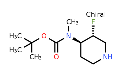 1376609-36-7 | rel-tert-Butyl ((3R,4R)-3-fluoropiperidin-4-yl)(methyl)carbamate