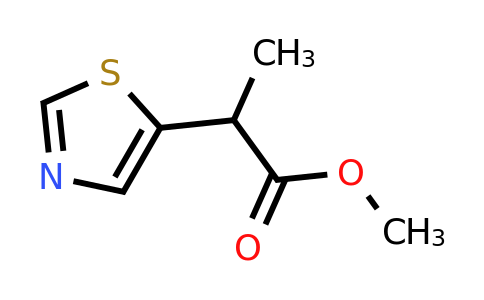 1378260-03-7 | Methyl 2-(thiazol-5-yl)propanoate