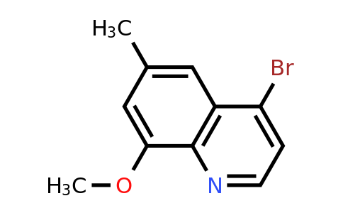 1378260-33-3 | 4-Bromo-8-methoxy-6-methylquinoline