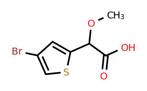 1378260-68-4 | 2-(4-Bromothiophen-2-yl)-2-methoxyacetic acid